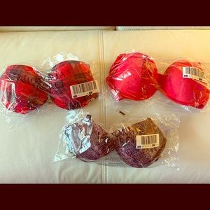 Brand new Victoria Secret push up bra. $30 each
